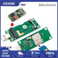 【ต้นฉบับ】อะแดปเตอร์ USB PCI-E ขนาดเล็กพร้อมซิม8พินช่องใส่การ์ดสำหรับ WWAN/โมดูล LTE