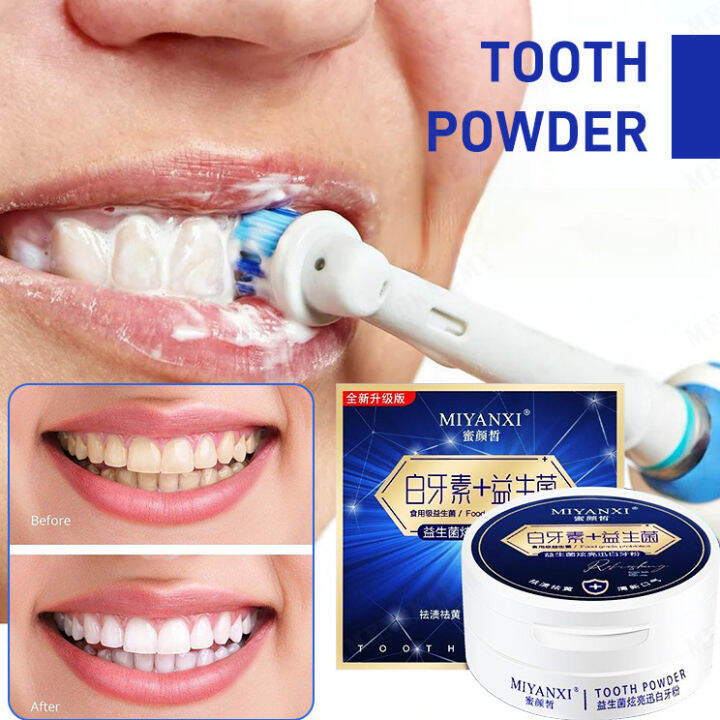 mengkai. Teeth Whitening mengkai Dental Powder with Probiotics for ...