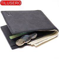 Fashion Mini Slim Wallet Mens Money Purse Coin Bag Zipper Short Men Wallet Card Holder Compact Money Purses