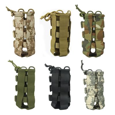 Outdoors Water Bottle Pouch Tactical Gear Kettle Adjustable Kettle Bag Army Military Climbing Hiking Camping Water Bags