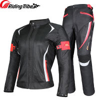 Women Motorcycle Jacket Summer Winter Waterproof Warm Riding Coat Lady Motorbike Raincoat Suit Moto Clothing JK-52