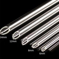 ⊙☇♣ Clear glass straw resistant transparent glass straw wholesale