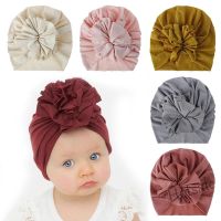 【hot sale】❄ C05 Baby Hat Cute Flower Baby Girl Hat Soft Cotton Baby Turban Beanie Newborn Infant Baby Cap Bonnet