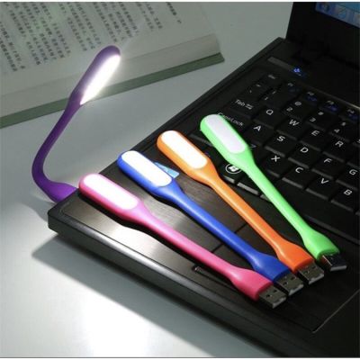 โคมไฟ USB ใช้ไฟเลี้ยงจากพอร์ต USB ร่วมกับคอมพิวเตอร์หรือ Powerbank ขนาดเล็กแบบพกพา 🔥C01