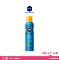 NIVEA SUN Protect &amp; dry touch นีเวีย ซัน โพรเท็คแอนด์ดราย ทัช รีเฟรชชิ่ง ซัน สเปร์ย เอสพีเอฟ50 ขนาด 200 มล.