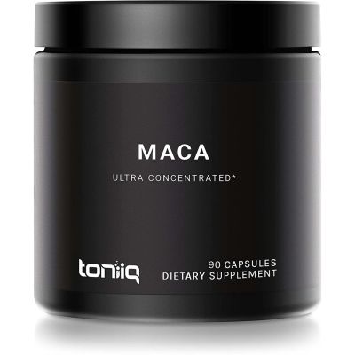 ของแท้ เห็นผล Toniiq Ultra Maca concentrated 90 Capsule รากมาคา โสมเปรู วิตามินเพิ่มสมรรถภาพ ปรับสมดุลฮอร์โมนเพศหญิงและชาย