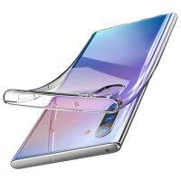 Original Transparent Silicone Phone Case For Samsung Galaxy Note 10 Plus 10+ Ultra Thin Tpu Soft Case For Samsung Note 10 Pro