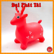 Thú Nhún Bơm Hơi Đại Phát Tài Loại To, Nhựa An Toàn