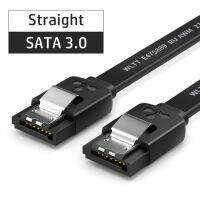 สายเคเบิ้ล Sata Samzhe 3.0ฮาร์ดดิสก์ไดรเวอร์อะแดปเตอร์ Ssd สายเคเบิ้ล Sata ดัด90องศาสำหรับการเชื่อมต่อคอมพิวเตอร์