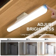 Đèn bàn LED từ tính mới Đèn tường cảm ứng sạc USB, Thích hợp cho phòng ngủ tập thể Tủ bếp Tủ quần áo Cầu thang thumbnail