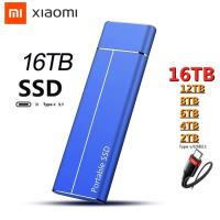 Xiaomi High Capacity 8TB Portable SSD 1TB 2TB 4TB External Hard Drive Mass Storage USB3.0 Interface Mobile Hard Disk For Laptops ?