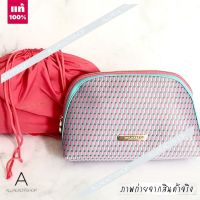 ? ของแท้ รุ่นใหม่ ?  Bvlgari  Beauty Pouch BAG + ถุงผ้า  ( สินค้าเป็นของแท้จากเคาท์เตอร์   )   ? กระเป๋าเครื่องสำอาง