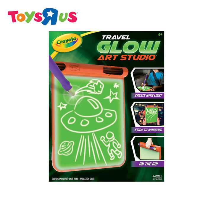 Crayola® Travel Glow Art Studio | Lazada PH