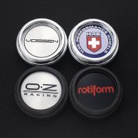 4pcs vossen wheels rims accessories 60mm car wheel center hub caps rotiform caps on wheels oz racing hre center cap for rims