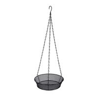 Yard Decoration Supplies Food Bowl Metal Mesh Patio Bird Feeder Outdoor Garden Gift Hanging Tray Round Durable Hummingbird