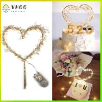 VHGG Baby Event Supplies Cupcakes Party Decoration Pearl Cake Toppers Happy Birthday Cake Decorating Tool