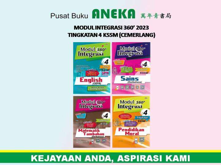 {aneka} Modul Integrasi 360 Tingkatan 4 Kssm 2023 (cemerlang) 