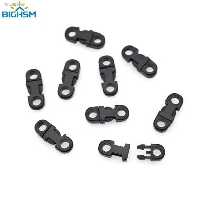 ✟ 12pcs Plastic Black Safety Clasp Straight Side Release Buckle For Outdoor Sports Bags Paracord Bracelet Elastic Rope Accessories