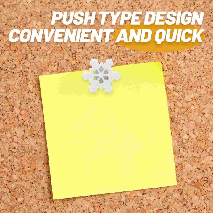 home-page-multi-function-cork-tacks-snowflake-shaped-push-pin-poster-supply-decorative-thumbtacks-school-accessory