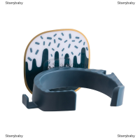 Star ที่วางไดร์เป่าผมแบบไม่ต้องเจาะติดผนังที่วางไดร์เป่าผมที่จัดระเบียบติดผนังในห้องน้ำที่จัดเก็บเครื่องเป่าผมที่บ้าน
