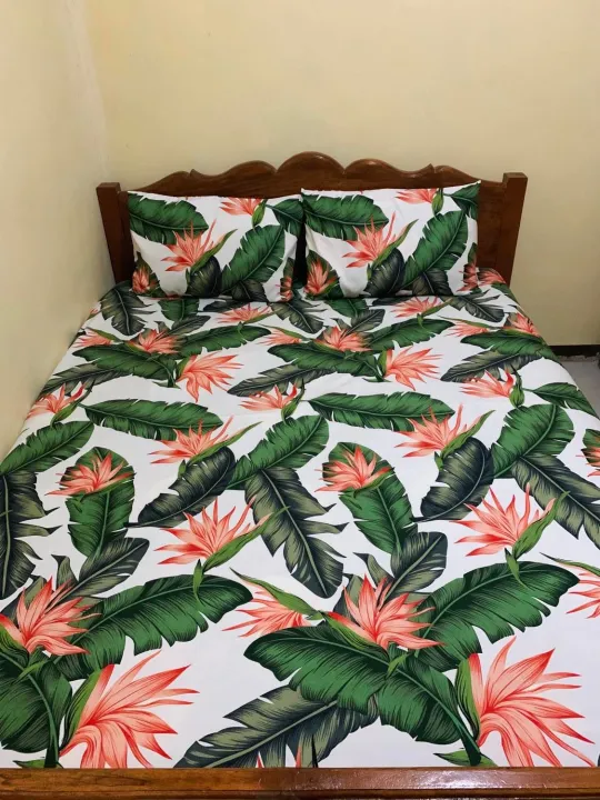 Premium Canadian Cotton 2in1 Bedsheet Lazada PH