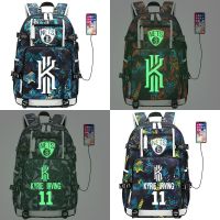 เน็ตส์ เบอร์ 11 Kerry Owen กระเป๋าสะพาย KyrieIrving Star Backpack เบอร์ 7 กระเป๋านักเรียนชายและหญิง