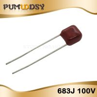 20PCS 100V683J 68NF 0.068UF Pitch 5MM 100V 683 CBB Polypropylene film capacitor WATTY Electronics