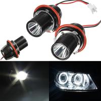 หลอดไฟสำหรับ BMW หลอดไฟติดรถยนต์ BMW ดวงตาแองเจิล LED Cree 5 6 7ซีรีส์ E83 X3 E53 X5 00-06 2ชิ้น