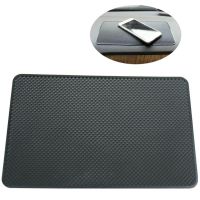 ۩ Car Dashboard Mat Pad Non-slip Rubber Mount Holder Mobile Phone Stand Anti Slip Keys Pad Large Car Interior Accessories