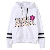 Vibe Hoodies ผู้หญิง Kawaii กราฟิกฮาราจูกุเสื้อสเวตเชิ้ต Y2k เหงื่อเสื้อเชิ้ตมีฮู้ดญี่ปุ่น