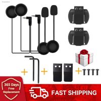 ❦✽✷ EJEAS V6 Pro Motorcycle Helmet Intercom Microphone Speaker Headset 3.5mm with Helmet Intercom Clip for Vnetphon V6 V4 with Gift