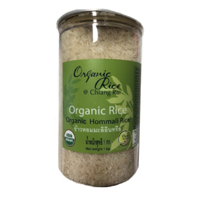 Organic Herbs Chiangrai Hom Mali Rice 100% (Jasmin Rice 100%)  ข้าวหอมมะลิ 100 % (200 g or 1kg)