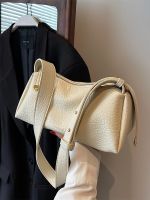 High-end bag womens new 2023 fashion solid color casual one-shoulder armpit bag summer popular explosive crossbody bag 【QYUE】