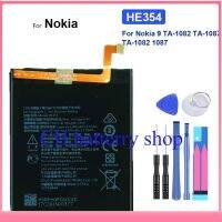 แบตเตอรี่สำหรับ Nokia 9 Nokia9 PureView TA-1082 TA-1087/354 TA 1082 1087 3320MAh HE354 โทรศัพท์มือถือ Bateria + เครื่องมือฟรี