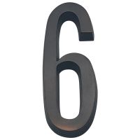 【LZ】■  Aged Bronze 4  101mm House Number Sticker Adhesive Door Number for House Digits Zinc Alloy Mailbox Address Sign  6