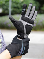 GUB Cycling Sports Full-Finger Gloves MTB Road Bike Thermal Fleece Long Gloves Reflective Touch Screen Anti-slip Bicycle Mitten