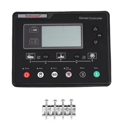 SL6120U AMF Generator Set Controller LCD Automatic Start Genset Ats Control Box Terminal Charge Panel Alternator Part 6120