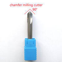 Jerray 4Mm/5Mm/6Mm/8Mm/10Mm/12Mm 90 Degree Hrc50ตัดคาร์ไบด์ Chamfer Milling สำหรับอะลูมิเนียม Cnc ดอกเราเตอร์ดอกกัด