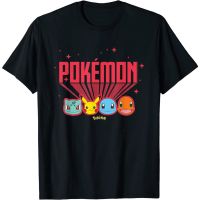 HOT ITEM!!Family Tee Couple Tee Pokémon Adult Shirt - Retro Pokemon T-Shirt