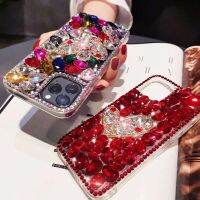 Luxury Bling Glitter Diamond Phone Case for Iphone 13 12 11 Pro Xs Max Shockproof Protective Cover for IPhone Xr X 7 8 Plus Case