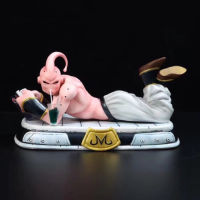 จอมมารบู อ่าน ดูด นอนชิลด์ Dragon Ball Majin Buu Reading and drinking PVC Figure 13.5x30 cm