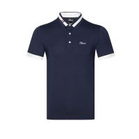 2023 Spring Summer New Style Mens Golf Short-Sleeved Top Moisture Wicking Comfortable Breathable Quick-Drying Sports Casual T-Shirt Polo Shirt