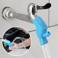 Faucet extender two nozzles water guide trough splash proof drinking fountain extender connector children 39;s baby hand washer