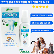 Xịt vệ sinh răng miệng cho chó mèo thú cưng Clean Up 50ml diệt 99 thumbnail