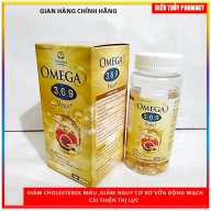 Viên dầu cá Omega 3 6 9 Vplus Bổ não, sáng mắt, khỏe mạnh tim mạch - Hộp 100 viên thumbnail