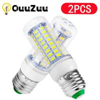 [HOT QQZIWWUJJWG 104] OuuZuu E27 E14 LED ข้าวโพดหลอดไฟ24 36 48 56 69 72 LEDs SMD 5730 220โวลต์ L Ampada หลอดไฟ LED โคมระย้าเทียน LED แสง Bombilla