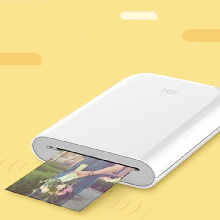 xiaomi-mi-portable-photo-printer-white-เครื่องพิมพ์รูปแบบพกพา-สีขาว-ของแท้-ประกันศูนย์-1ปี