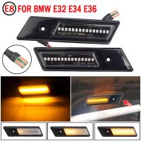 For BMW E32 E34 E36 1990-1996 M3 3 5 7 Series Led Dynamic Turn Signal Light Side Marker Fender Sequential Lamp Indicator Blinker