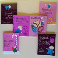 หนังสือชุด Harold’s purple crayon collection นิทานภาพ picture book นิทานภาษาอังกฤษสำหรับเด็ก สะสม หายาก must have ต้องมี