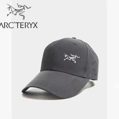 Arcteryx ฝาครอบบอร์ดตกปลากลางแจ้งหมวกเบสบอลระบายอากาศแบบยุโรปแห้งเร็วหมวกบังแดดกันแดดสำหรับผู้ชายและผู้หญิงอเนกประสงค์
